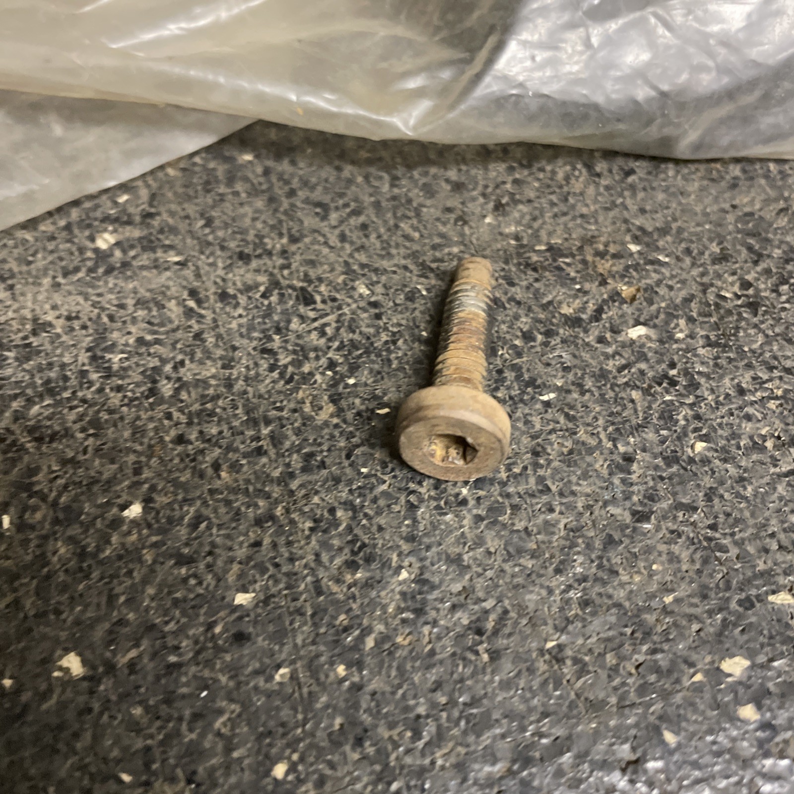 NOS Jeep CJ Side Mount Spare Tire Bumper Dampener w/OEM Screw - CJ5 CJ7 Renegade