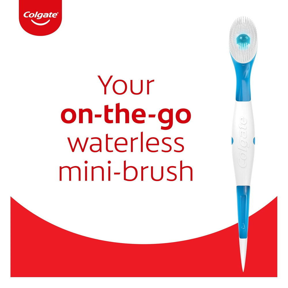Colgate Max Fresh Wisp Travel Toothbrushes, Peppermint, 24 Count (4 Pack)