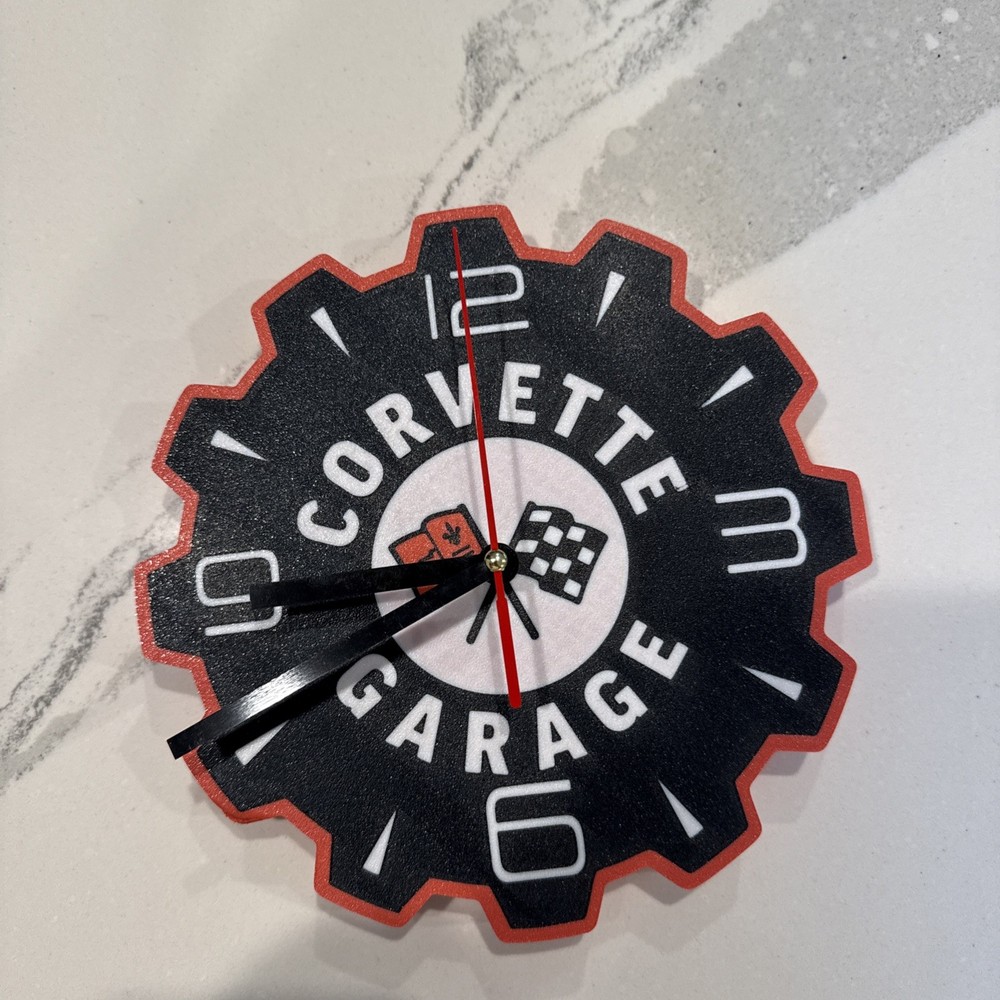 Corvette clock
