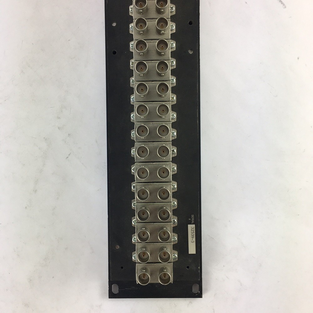 Bittree B52T-2WTHD 2x26 2RU Panel Black Normalling Terminating Audio Patchbay