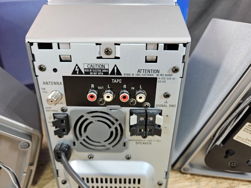 SONY CMT-MD1 Mini Disk Stereo System - VIDEO DEMO! 🎥📺✅