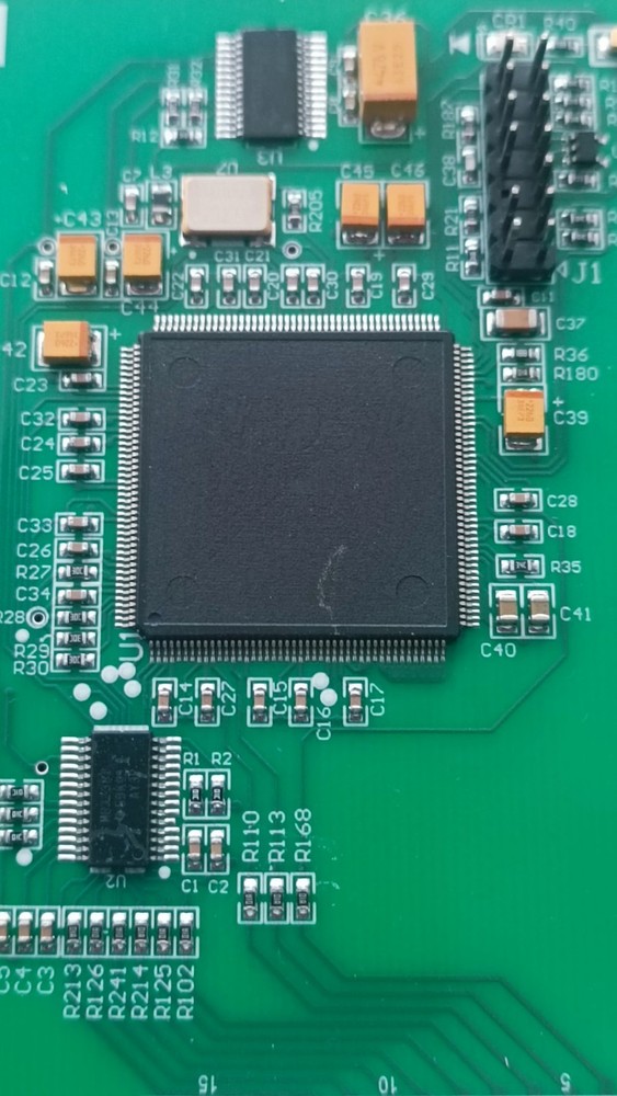 Texas Instruments DSP digital signal processing and control module.