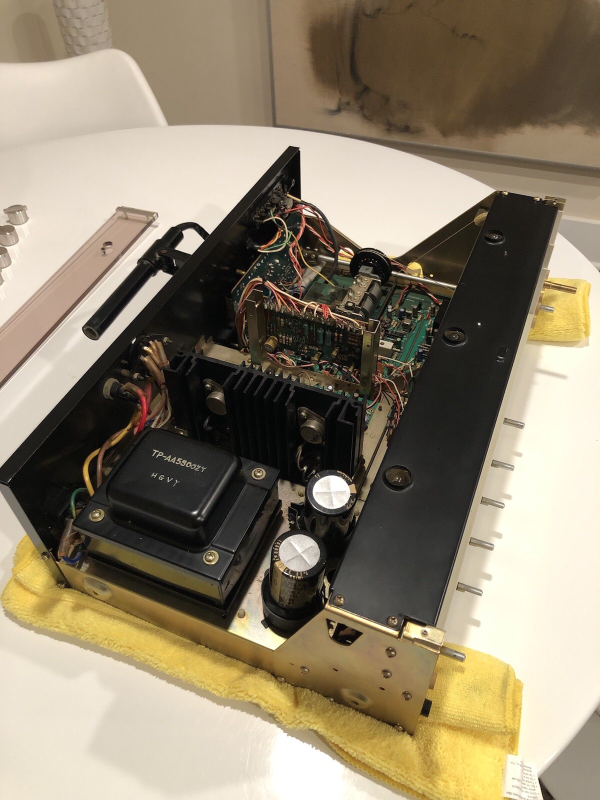 Setton Stereophonic Receiver Model RS 220 Tested,Cleaned, custom preamp out & in