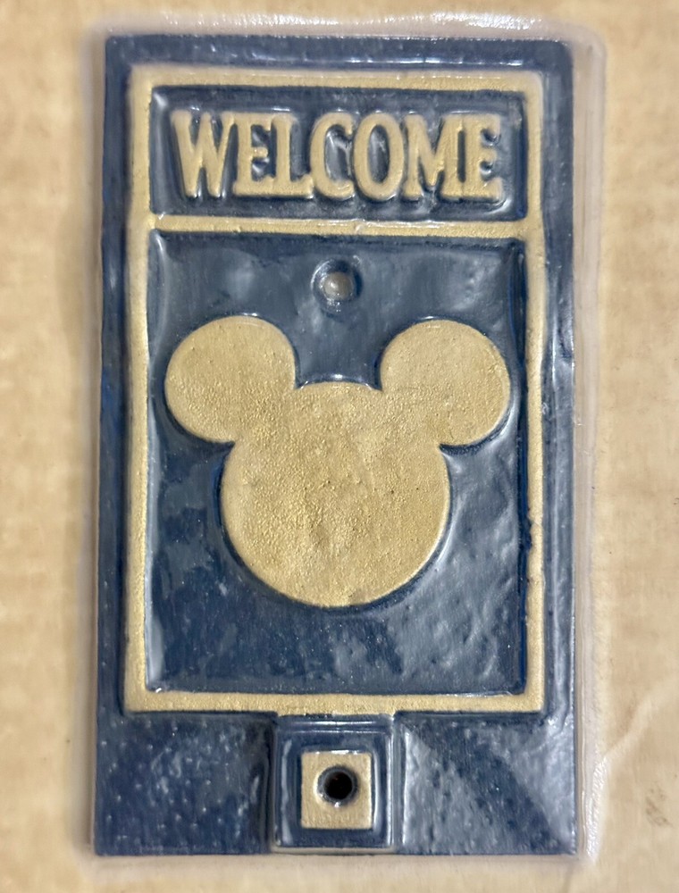 Mickey Mouse Antique Brass Door Knocker