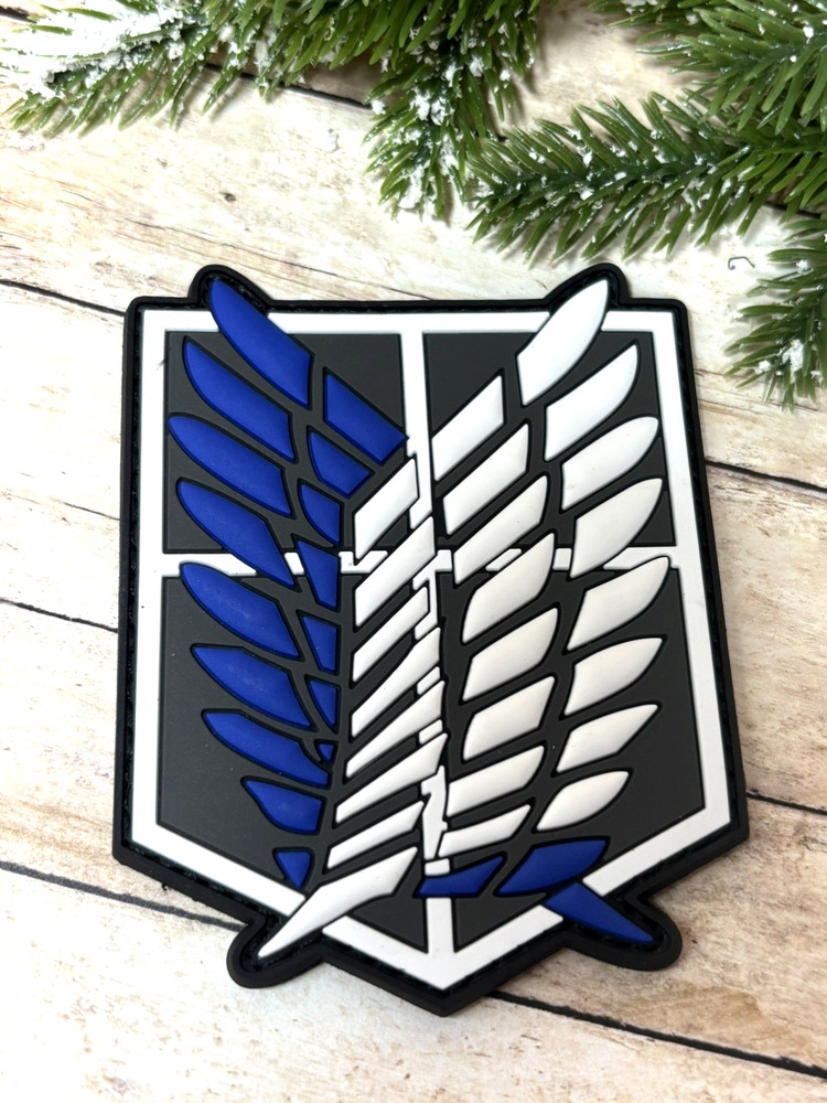 PVC Tactical Morale Patch - Attack On Titan Patch - Anime Wings Patch