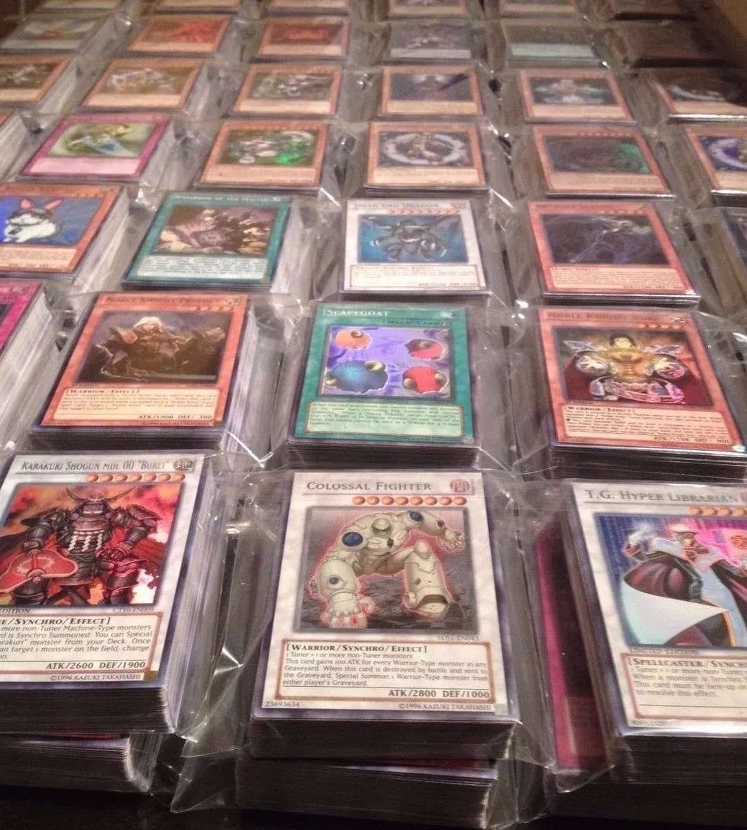 1000 Foil Holographic Cards Instant Collection Yugioh Lot Deal TCG CCG