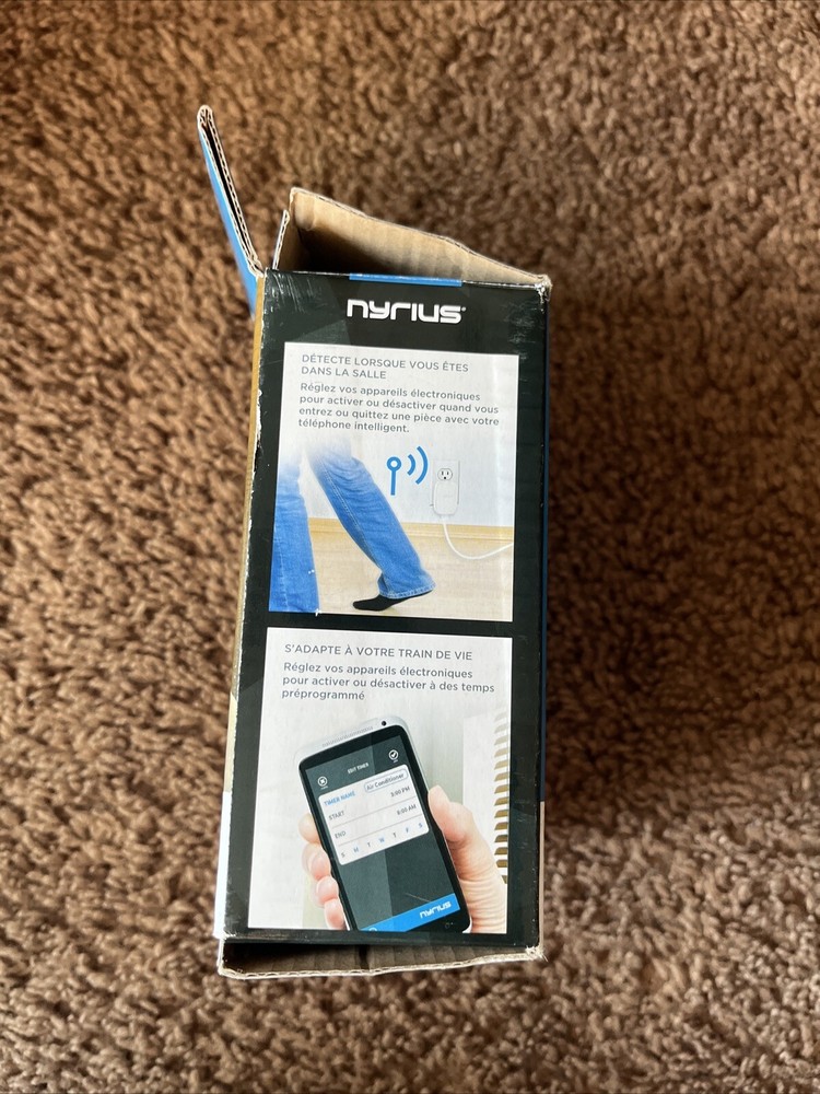 Nyrius Smart Switch - Wireless Power Oulet - New