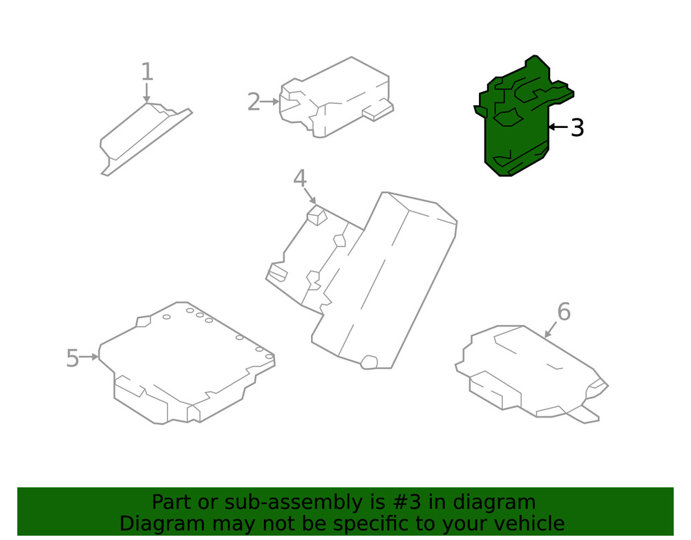 Genuine Ford Module FR3Z14F642A