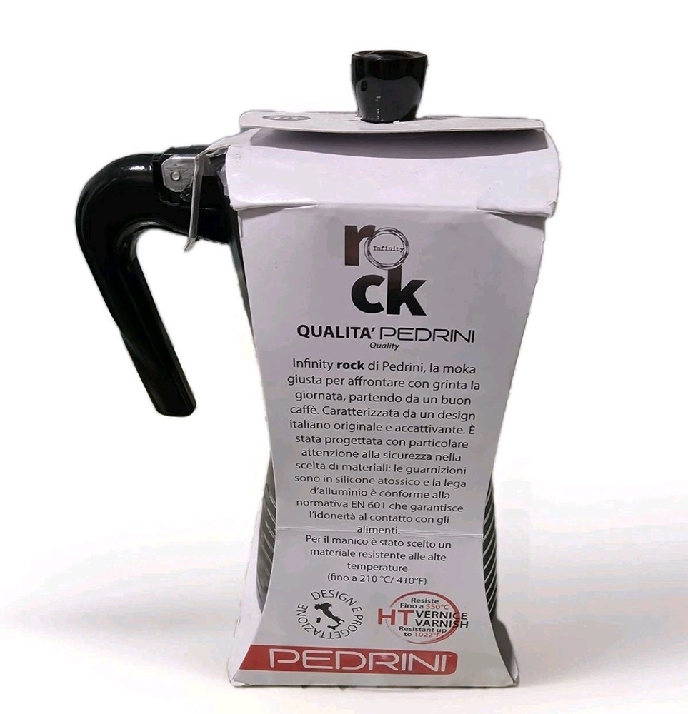 Infinity Espresso Machine Black Capacity 6 Cups