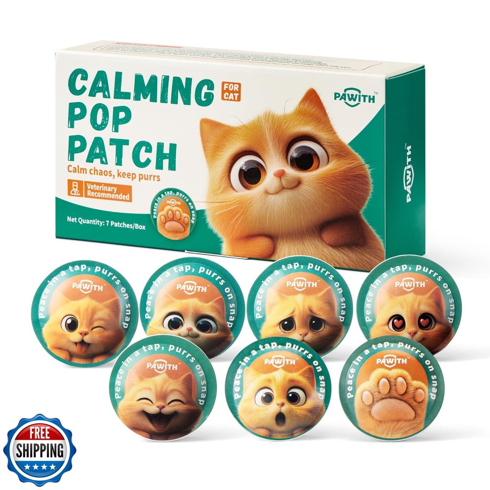 Pawith Cat Calming Diffuser – for Travel, Car and Home Use, Pheromone Diffuse