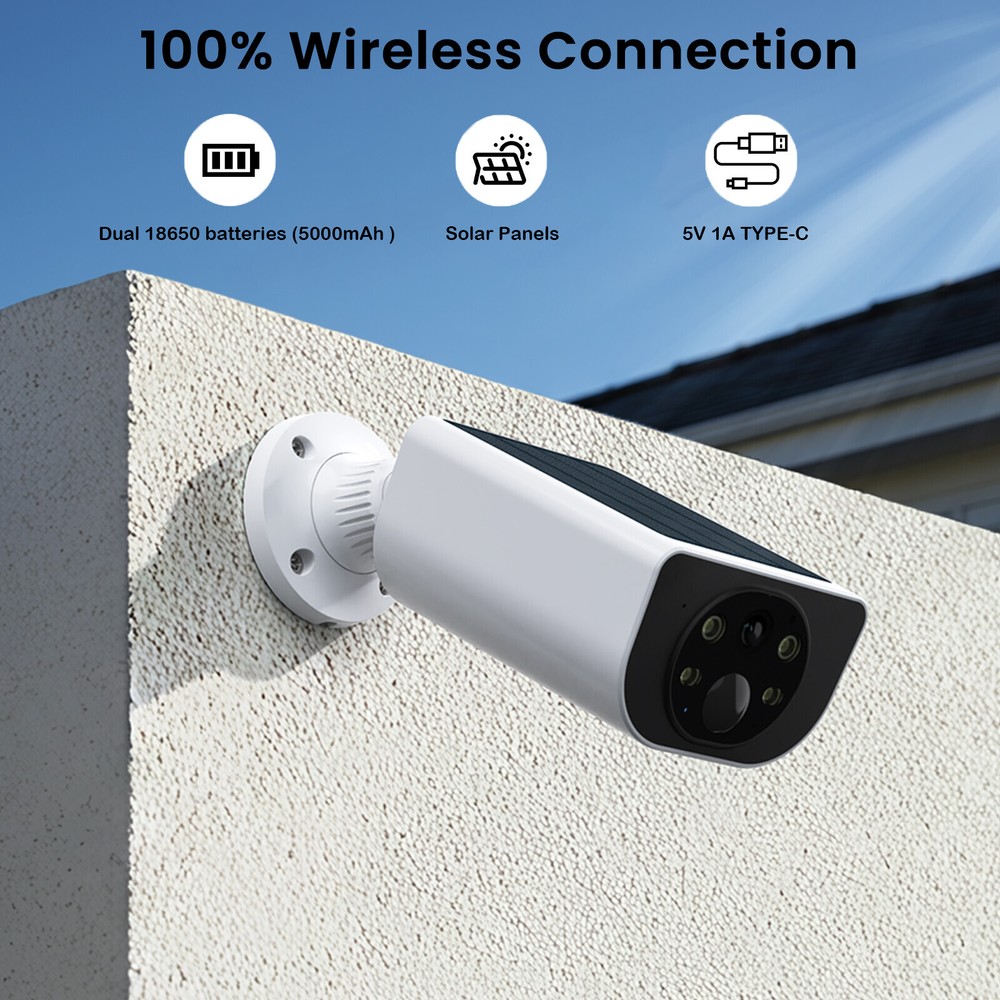 Wansview Home Security-2K Wireless Security Camera Outdoor AI Motion Detection