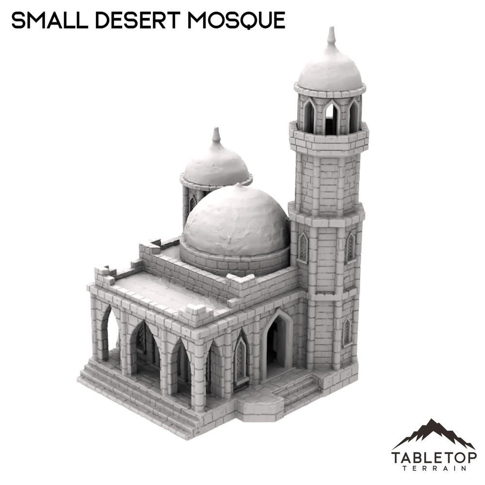 Small Desert Mosque - Fantasy Tabletop Terrain