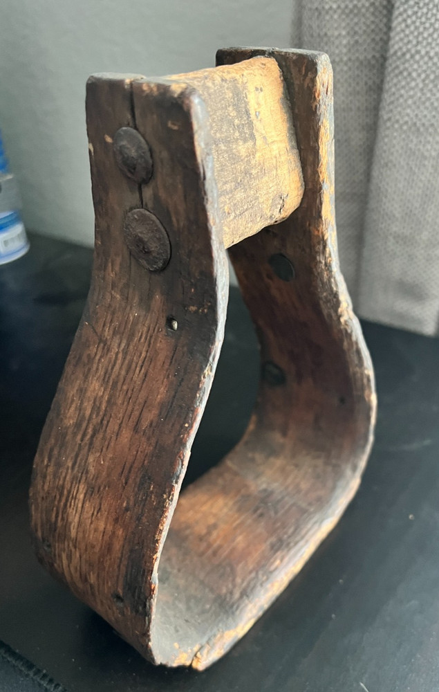 Civil War Pattern 1859 McClellan cavalry wooden stirrup frame