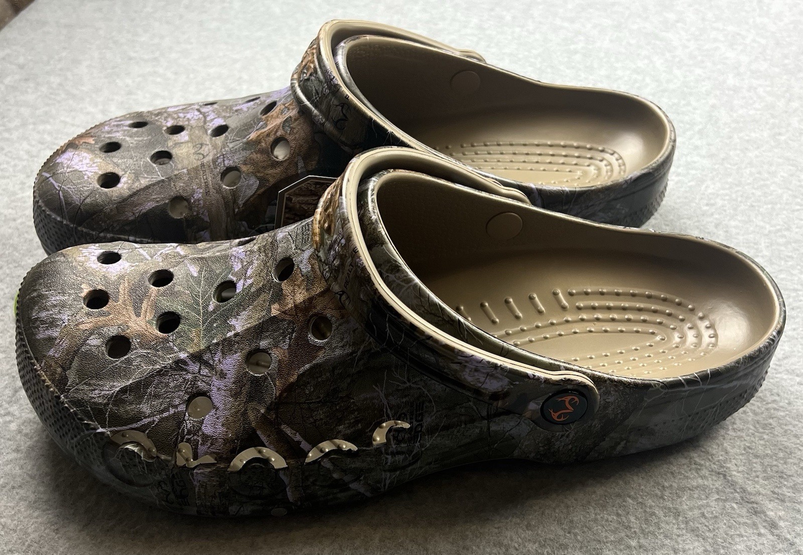 Crocs Baya Realtree Edge Clogs Adult Men's Size 12 Shoes 210511-90H New