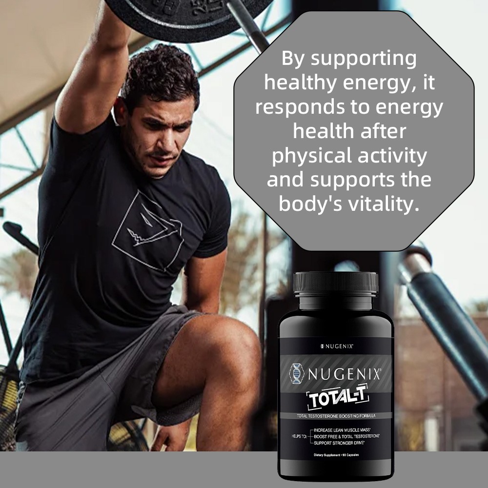 Nugenix Total-T Testosterone Booster 90 Capsules - Enhanced Endurance and Energy
