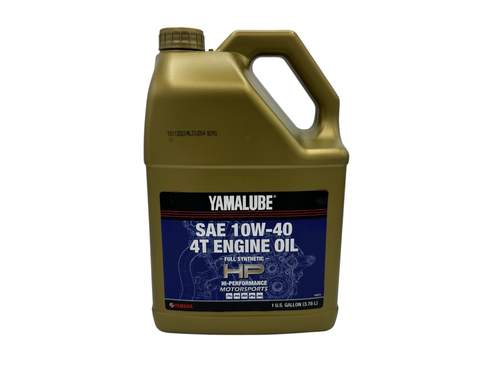 Yamalube 10W-40 Full Synthetic 4T Hi-Performance Engine Oil LUB-10W40-FS-04
