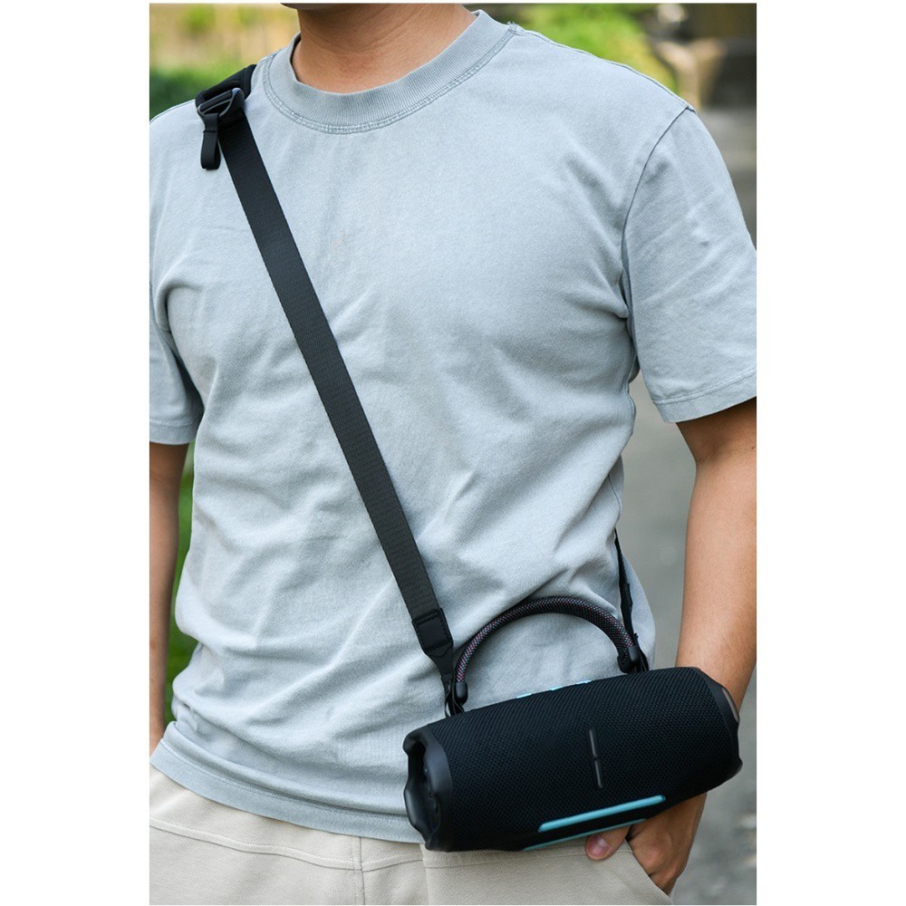For JBL Charge 6 Compatible Nylon Shoulder Strap Replacement Black Style / New
