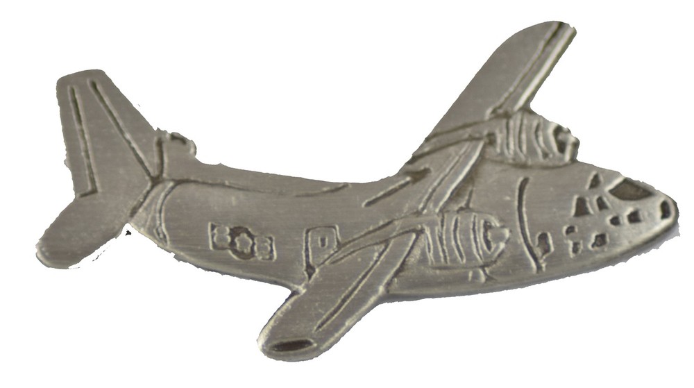 C-123 CARIBOU HAT PIN