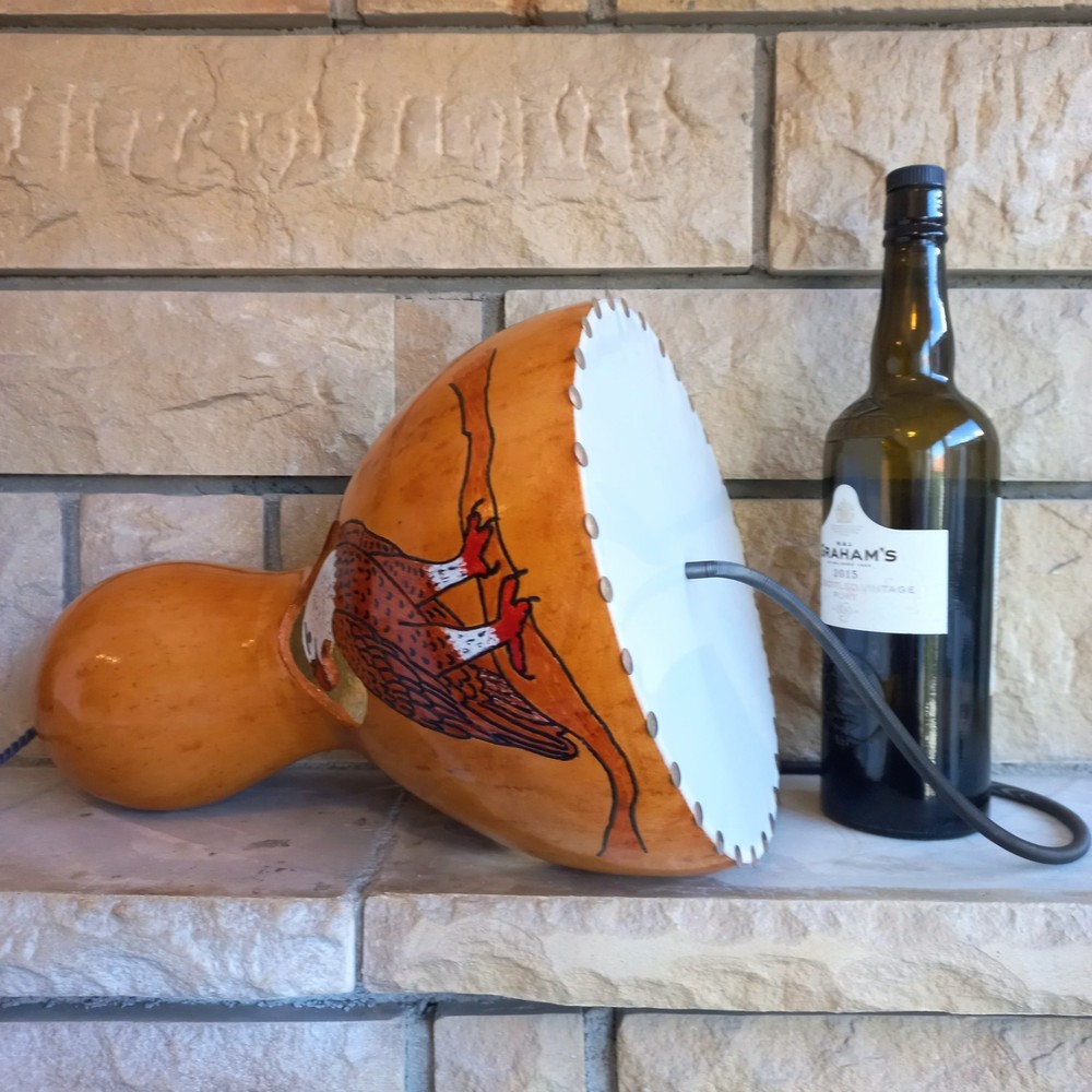Large Eagle Thunder Gourd Drum, Thunder Sound Maker, Meditation Drum,