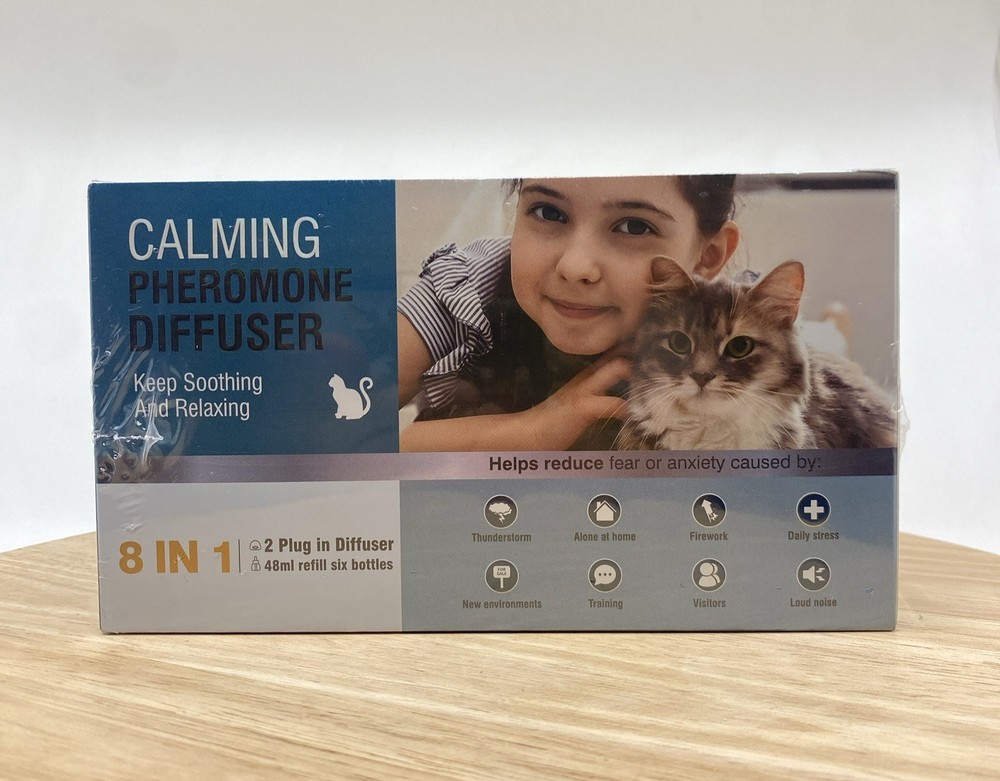 Cat Calming Diffuser 8 in 1 Multicat Pheromone Diffuser Pheromones to Calm