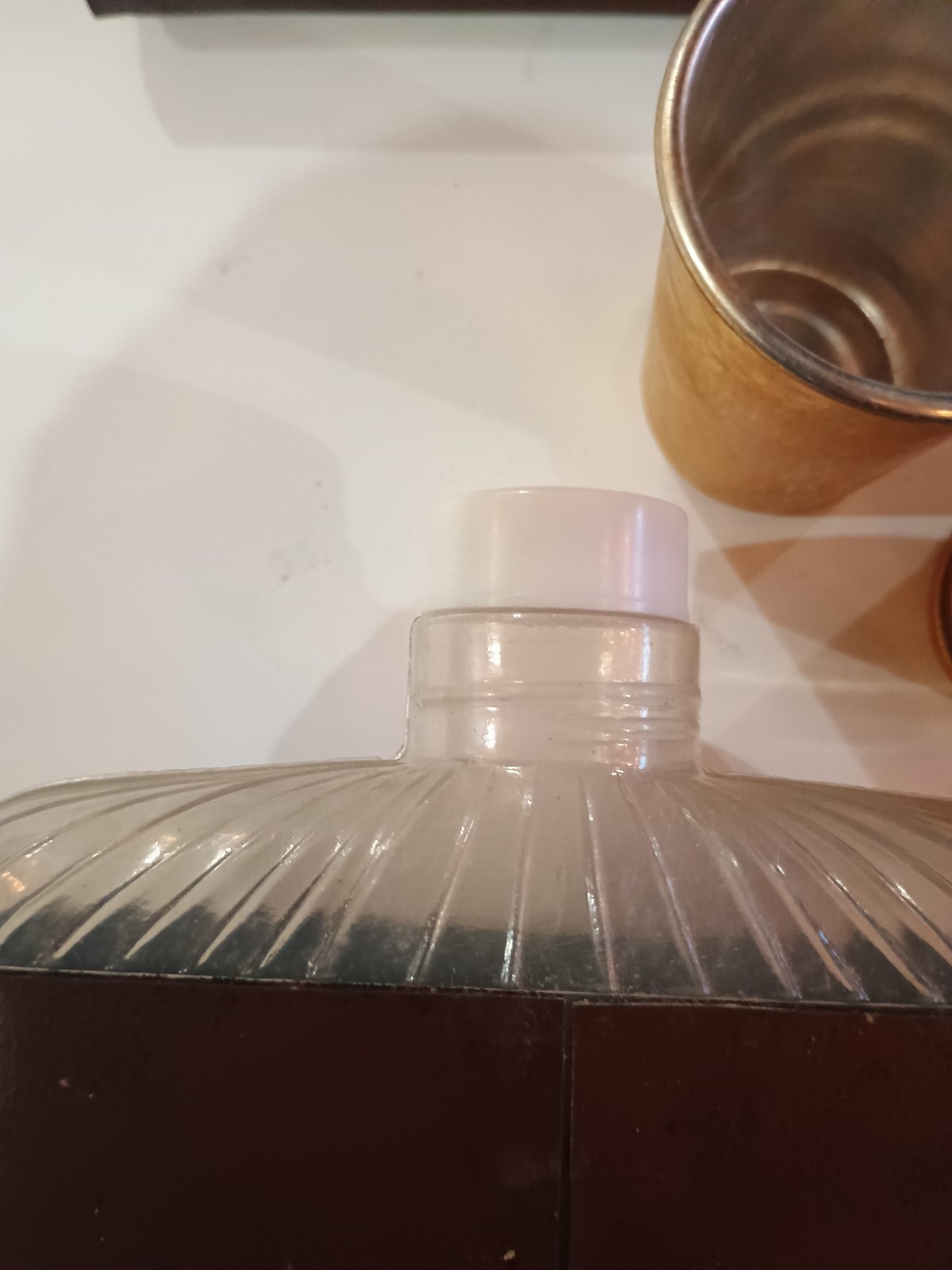 Vintage Leather Travel Bar - Japan - Rare