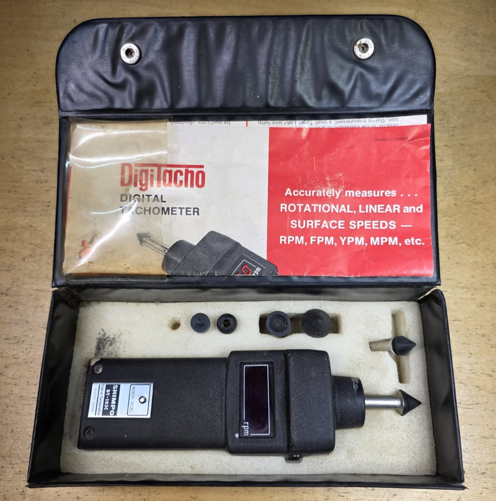 Shimpo Digital Tachometer