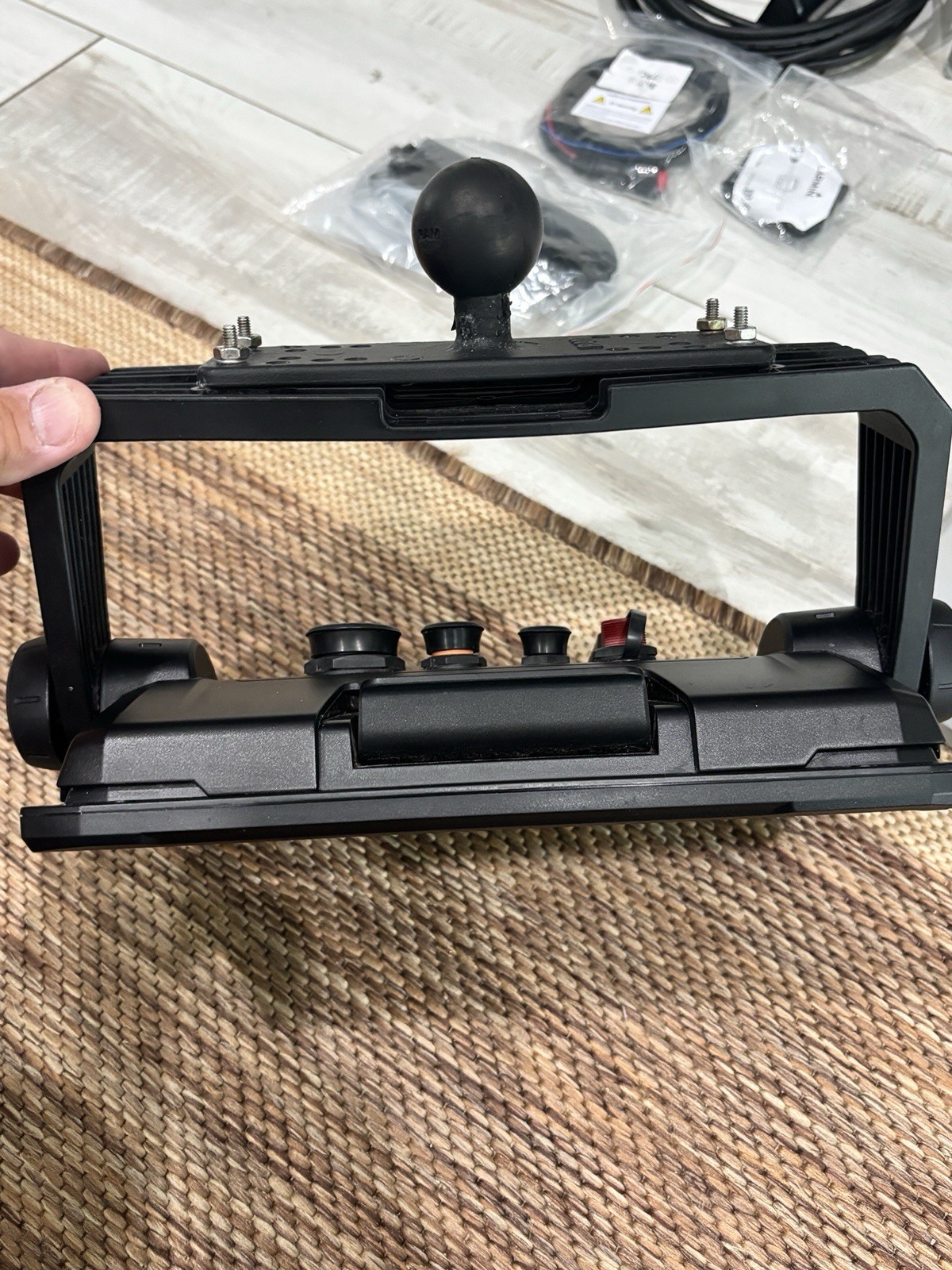 Garmin ECHOMAP UHD 94sv Chartplotter Fishfinder GPS Tested Clean Complete Bundle