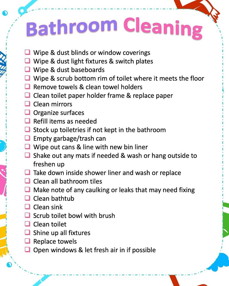 Spring Cleaning Planner