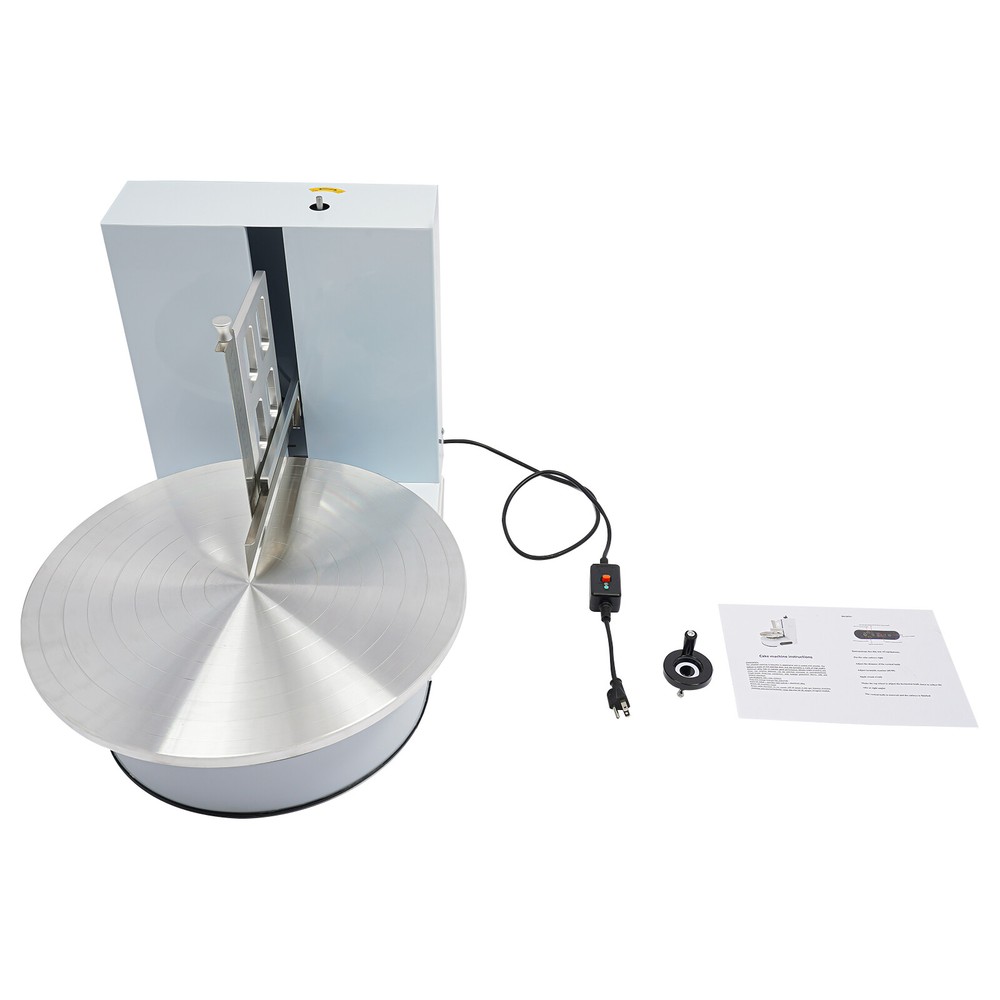 4-16" Cake Decorating Coating Machine Butter Coating Smoothing Scraping Machine