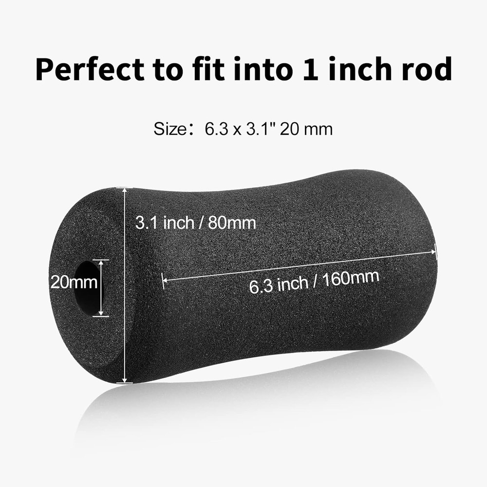 4Pcs Foot Foam Pads Rollers Set Weight Bench Replacement Pads Inversion Table Pa