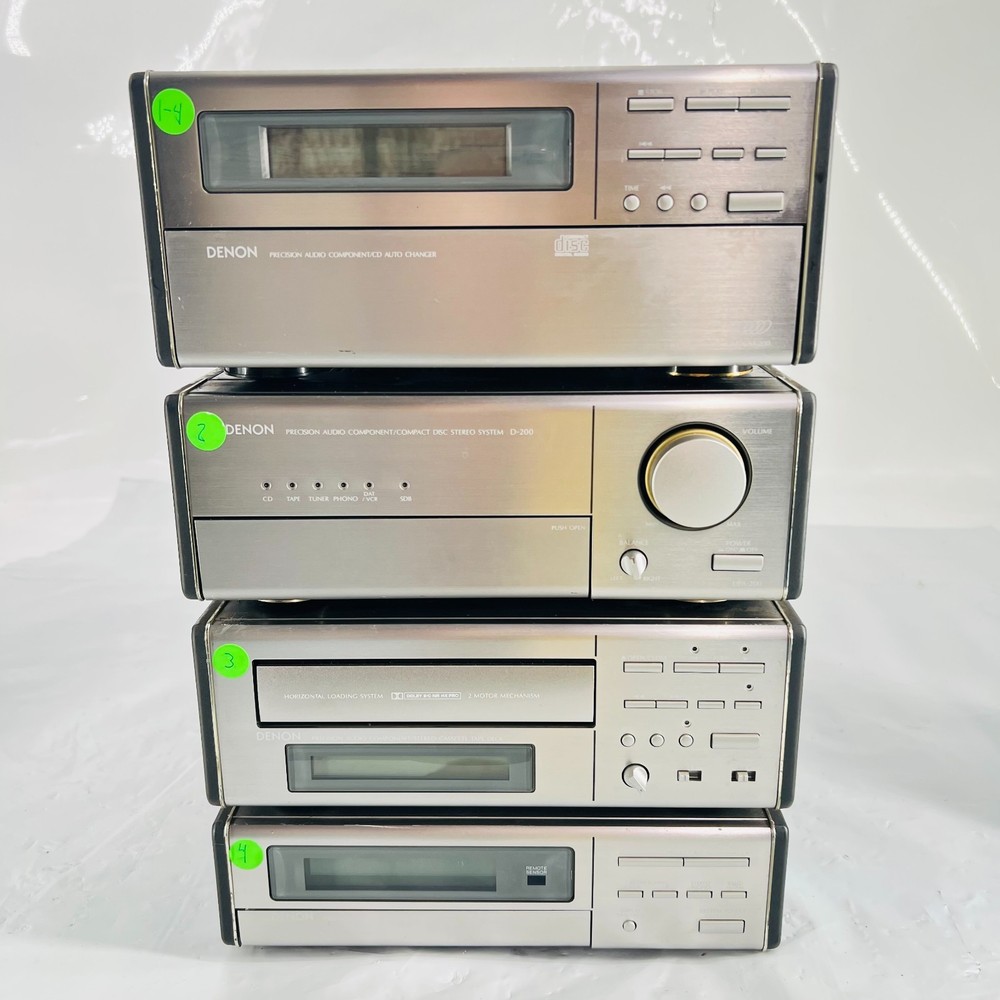 DENON Precision and Component /Compact Disc Stereo System D-200... NO CD Holder