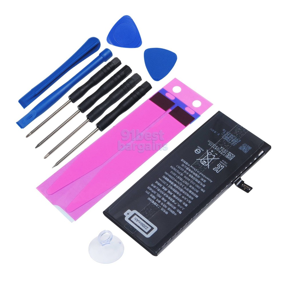 For Apple iPhone 7 Battery Internal Replacement 2200mAh + Tool Adhesive