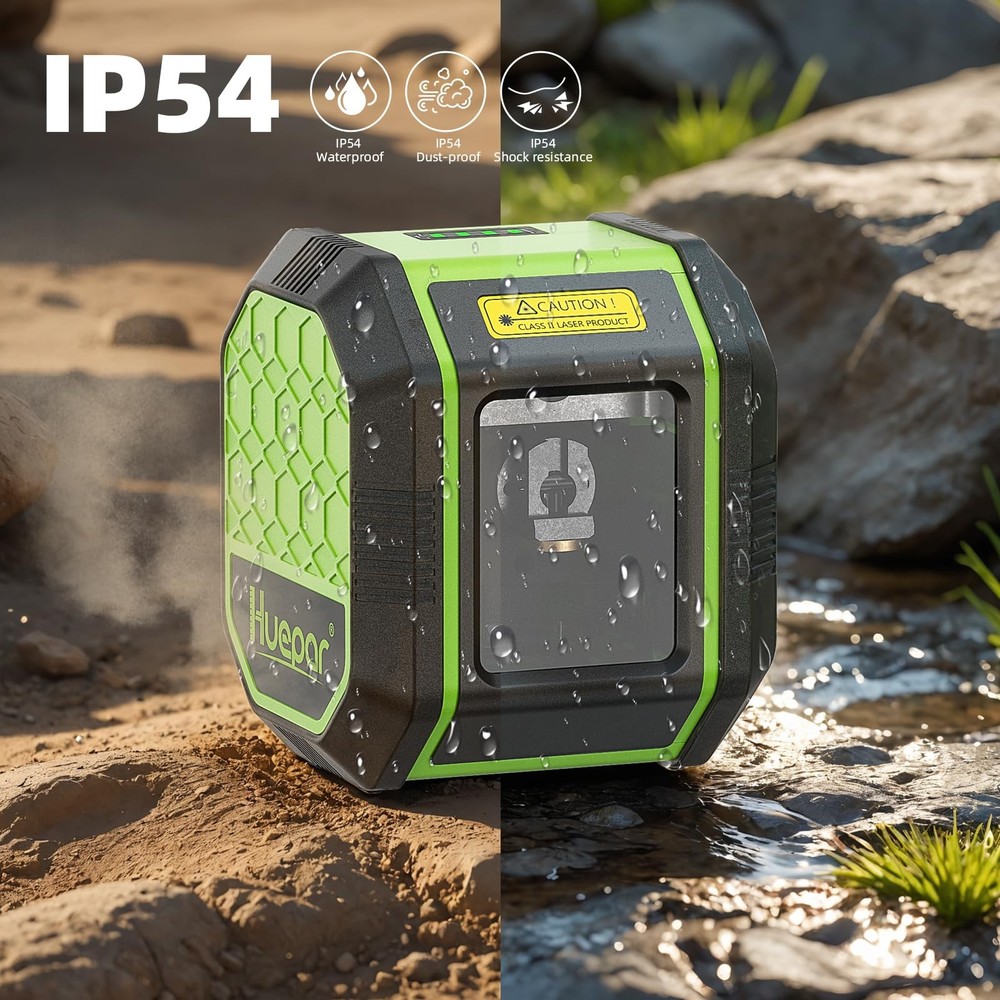 Laser Level, Self leveling Green Cross Line Level Beam