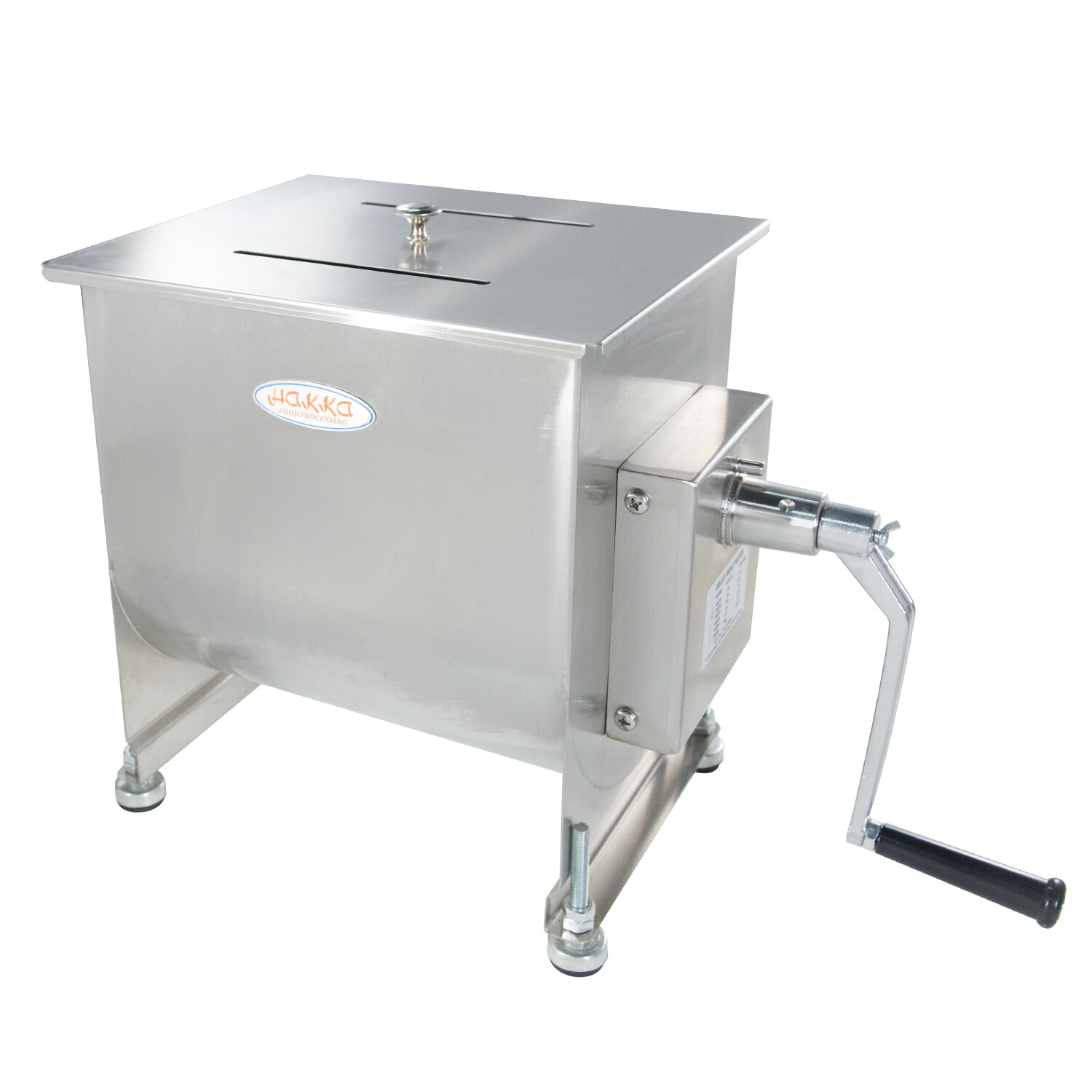 Hakka Refurbished Meat Mixer Stainless Steel 15/30/90LBS Meat Mixing Hopper