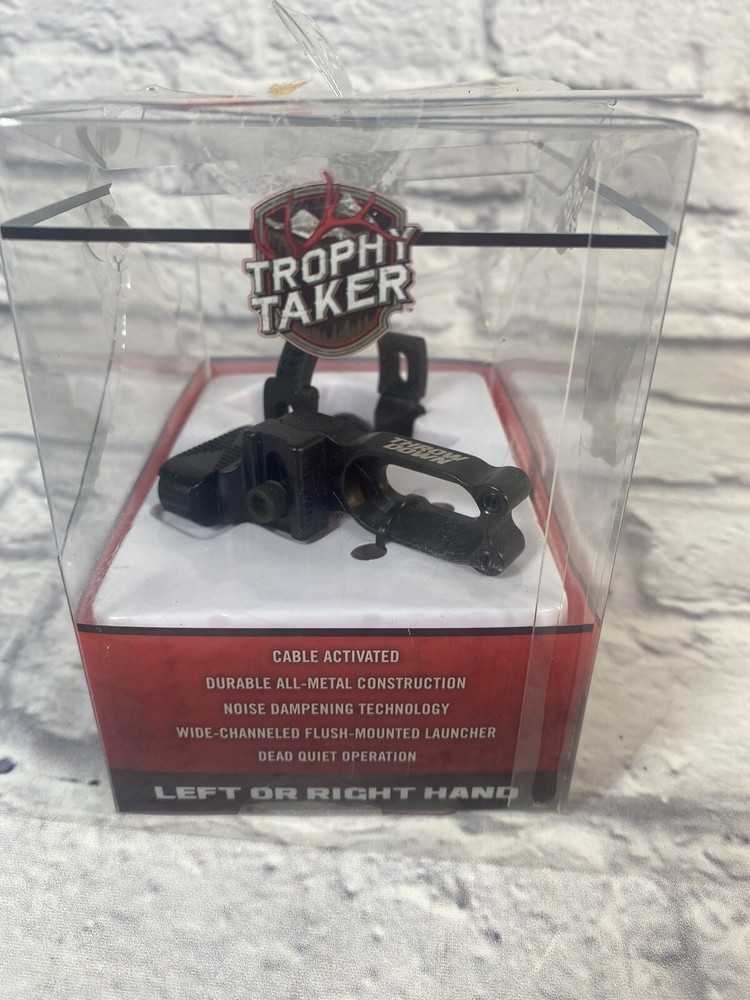 Trophy Taker Throwdown Rest Black RH or LH New