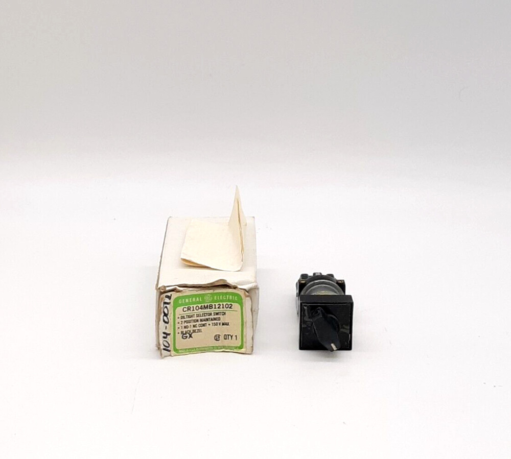 General Electric CR104MB12102 Selector Switch