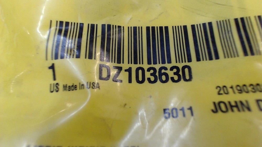 John Deere Hose DZ103630