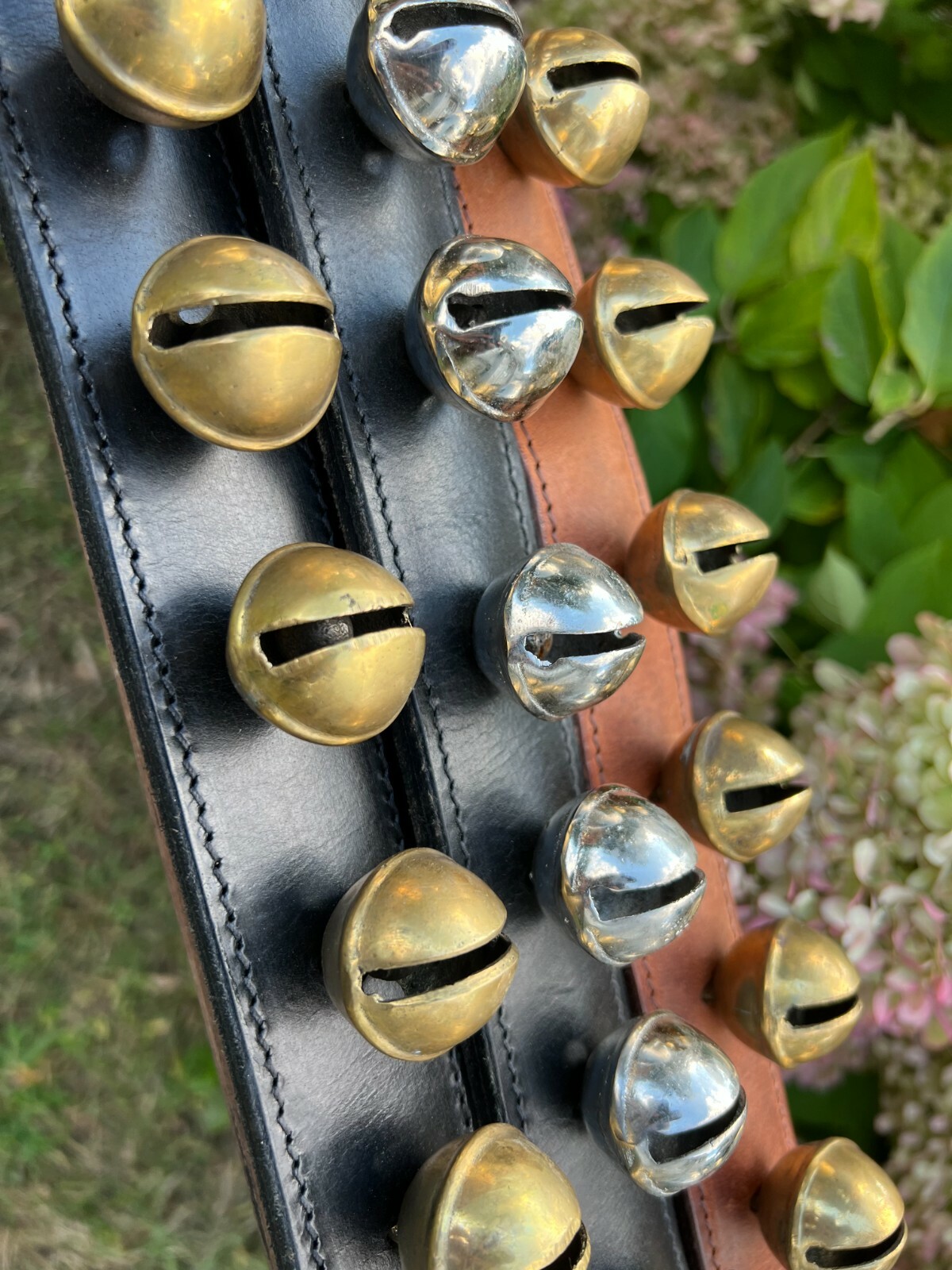 Leaders Leather Neck Bells for Equine of all Sizes, Sound Great!