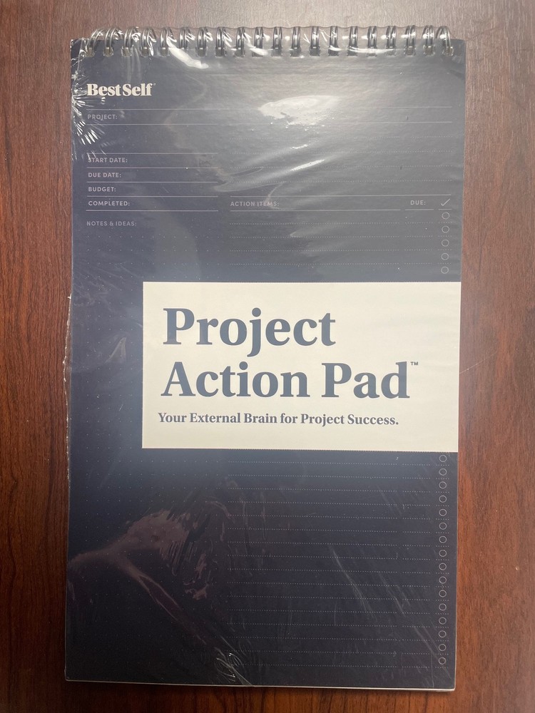 BestSelf Project Action Pad and Weekly Action Pad, new
