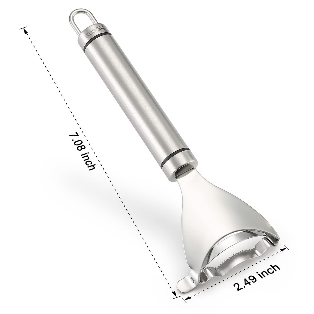 Corn Peeler Stainless Stee Corn Cob Stripper Tool Corn Thresher from the Cob,...