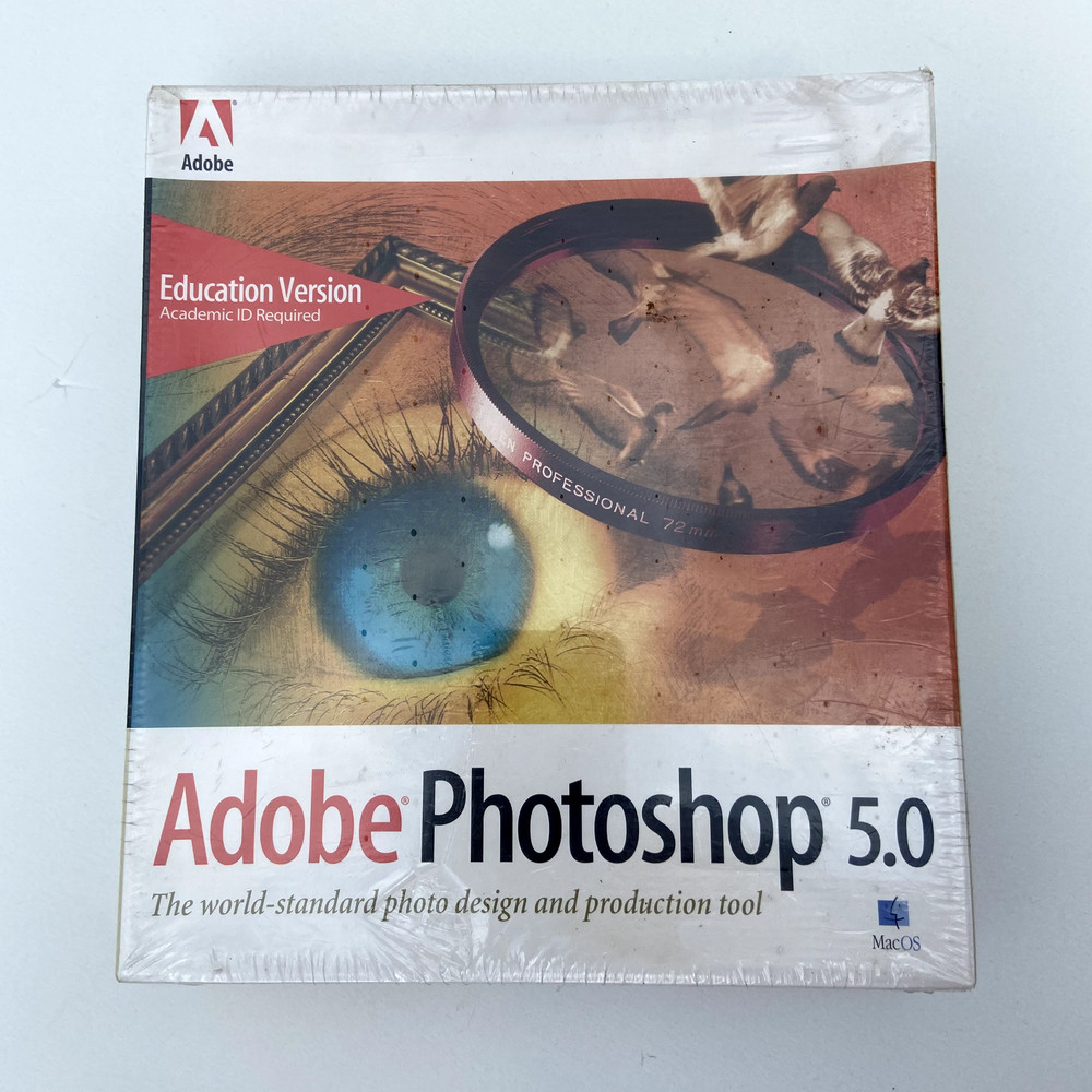 Adobe Photoshop 5.0 EDUCATION VERSION Academic ID Required