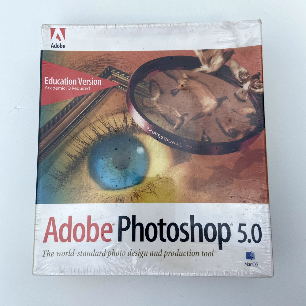 Adobe Photoshop 5.0 EDUCATION VERSION Academic ID Required