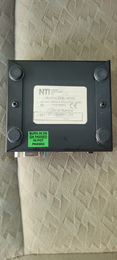 NTI Xtendex KVM-300 REMOTE UNIT, Remote KVM Extender Receiver