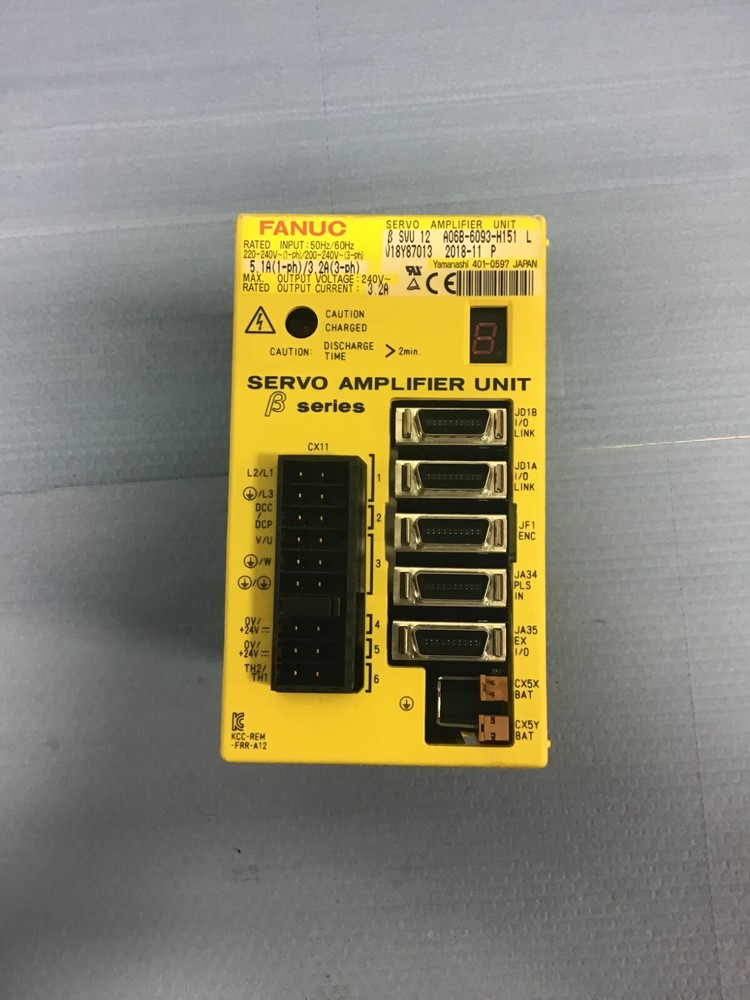 Fanuc Servo Amplifier Unit B Series A06B-6093-H151 E