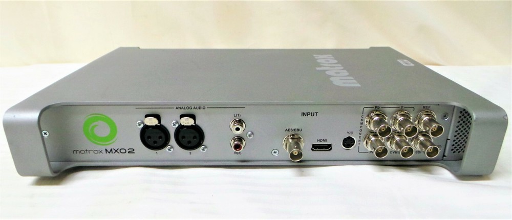 Matrox MXO2 Desktop Version.