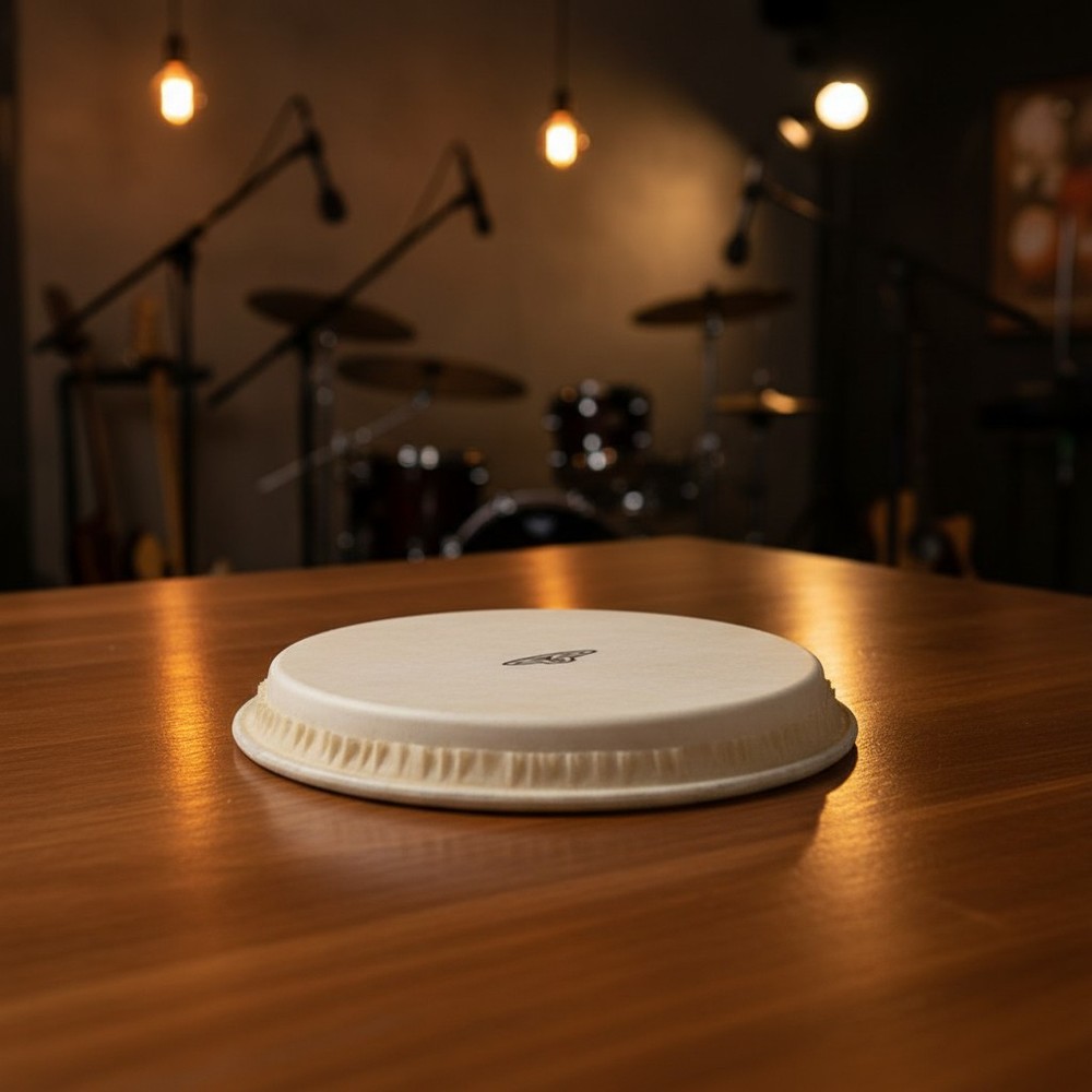 7-Inch CP221 Bongo Replacement Head – Natural Rawhide for Optimal Performance