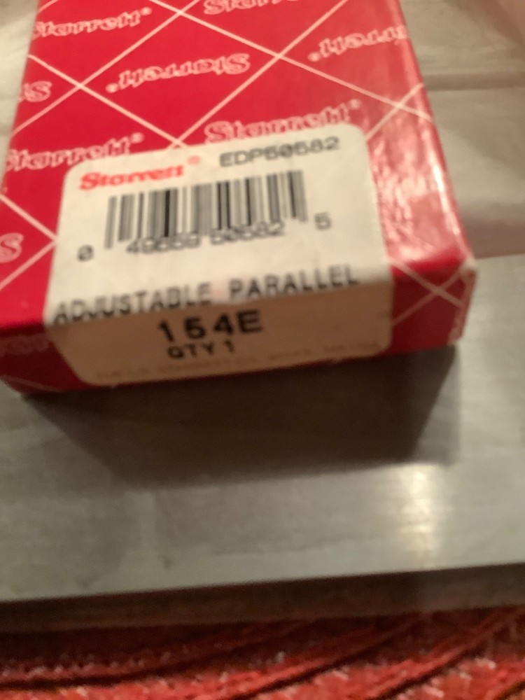 Starrett 154E Adjustable parallel EDP # 50582
