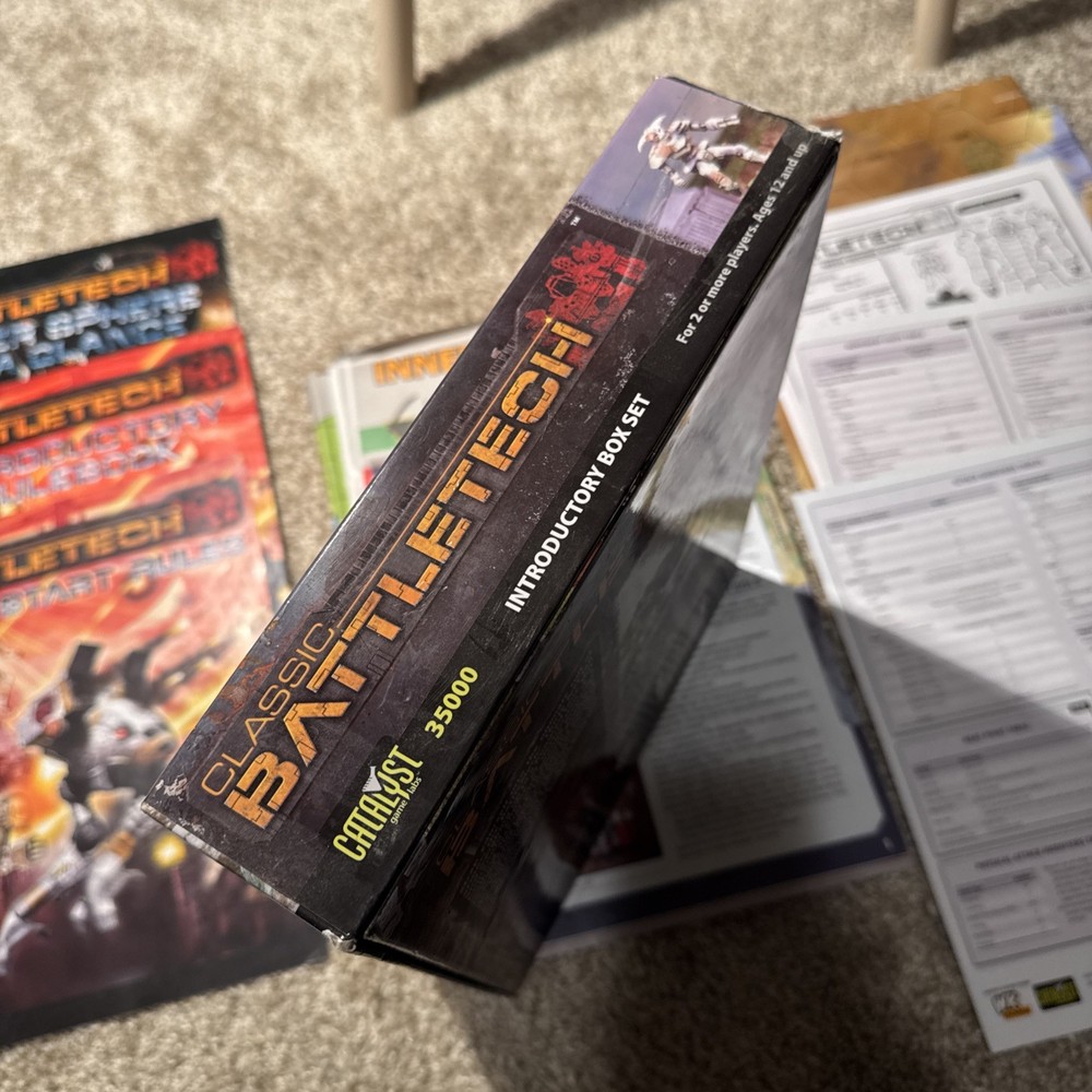 Catalyst Classic Battletech Introductory Box Set 2007 No Figures