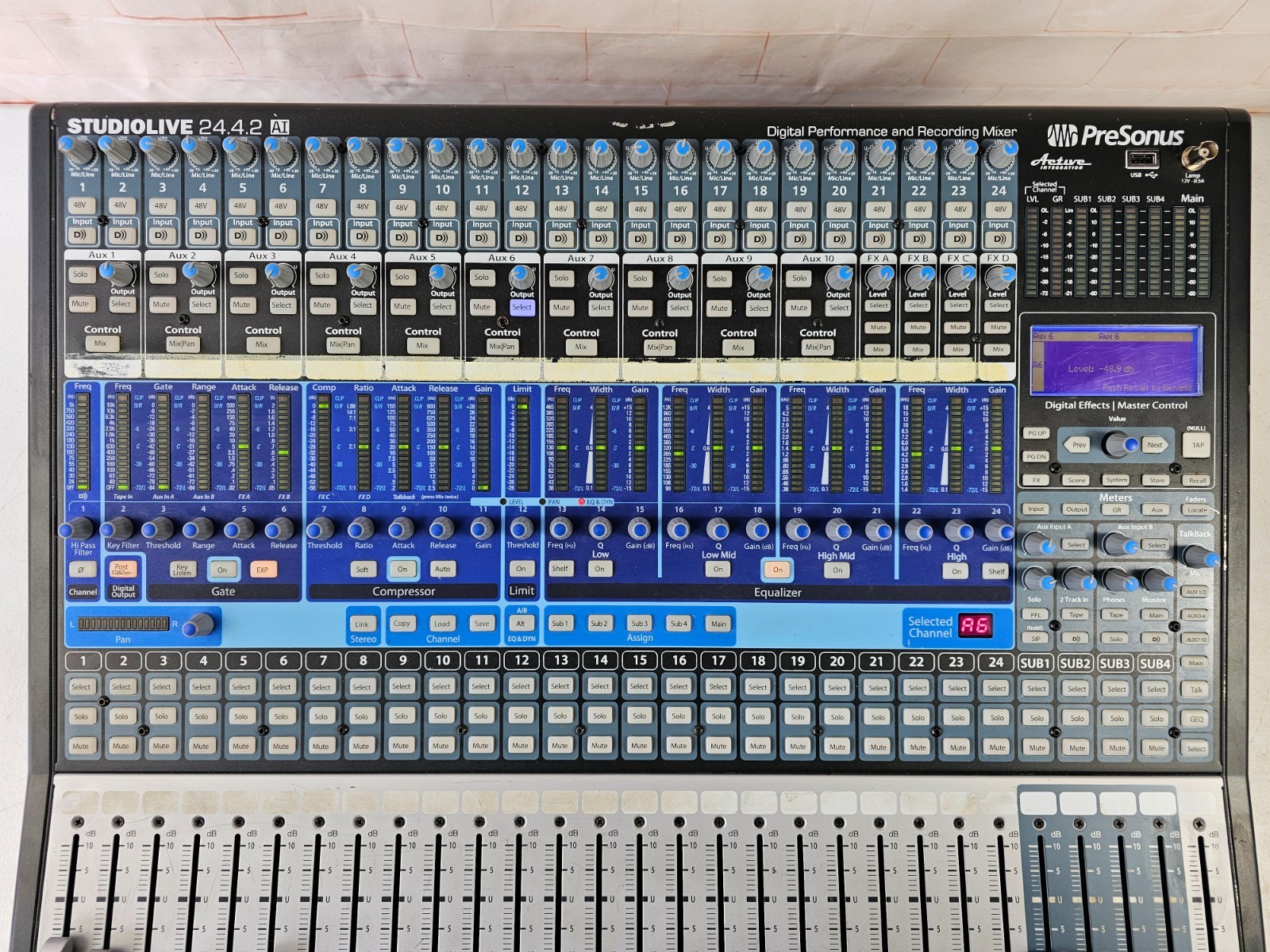 PreSonus StudioLive 24.4.2 24-Channel Digital Audio Mixer