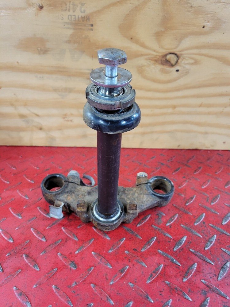 1974 Suzuki TS125 Lower Triple Tree Assembly